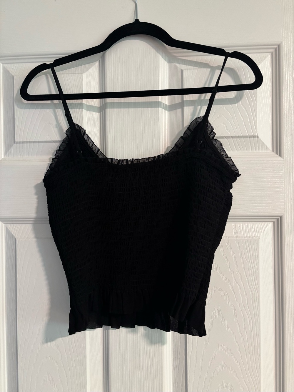 NWT Aritzia Wilfred Tuberose Tank — Black, Size S - Picture 3 of 4